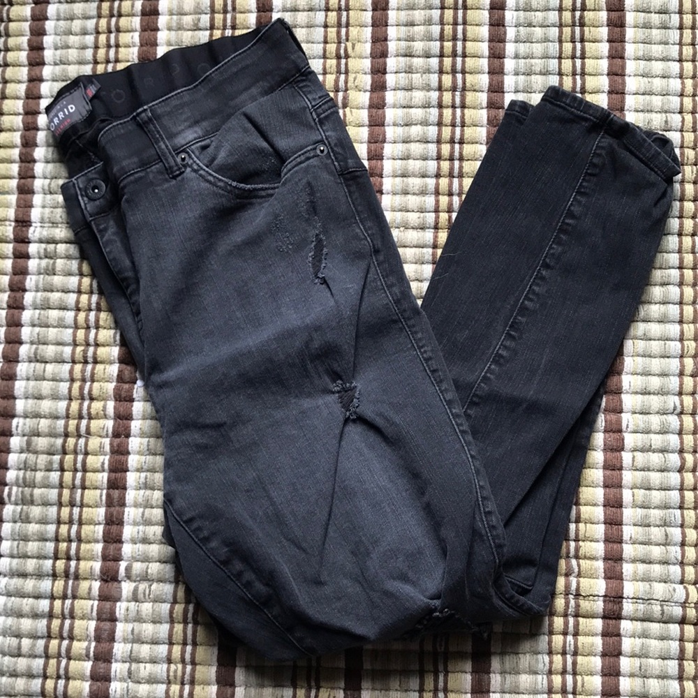 Torrid distressed jeans